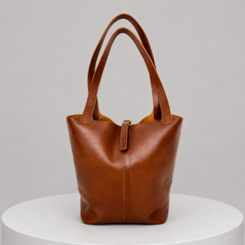 Luxury Genuine Leather Tote Bag Timeless Elegance for Professional Women Work Travel & Daily Use Minimalist Shoulder Handbag