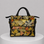 Premium Cowhide Leather Tote Bag Elegant Luxury for Modern Women Work Travel Shopping Vintage Floral Style Genuine Leather Shoulder Handbag