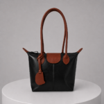 Premium Leather Tote Bag for Women Timeless Elegance Office Work Travel Classic Minimalist Shoulder Handbag Genuine Leather Purse