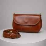 Premium Genuine Leather Crossbody Bag Timeless Elegance for Women Daily Travel Vintage Minimalist Shoulder Purse MENUR